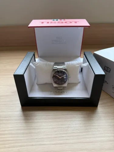 Relógio Tissot PRX Powermatic 80 black dial