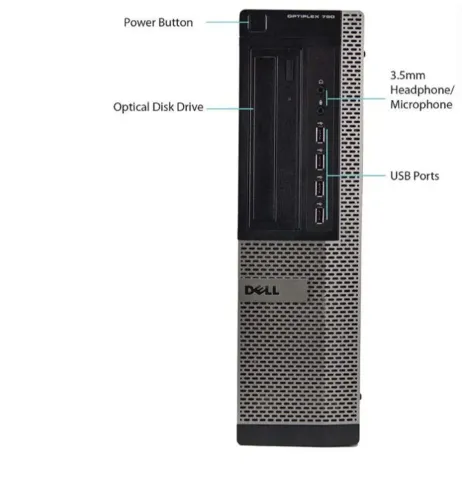 Cpu Dell Optiplex 790 Intel Core I3 2º Geração 4gb Hd 500gb Dvd-R Wi-fi