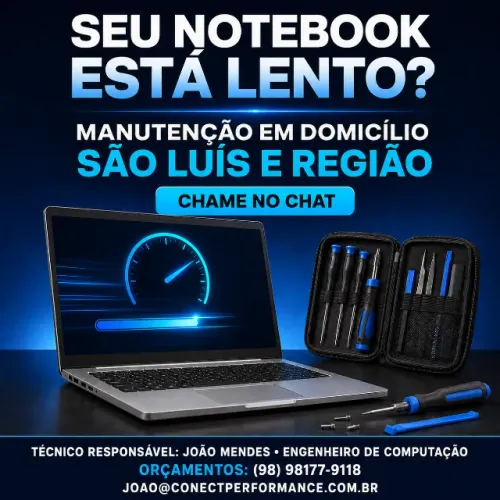 Manutenção e Formatação de Computadores e Notebooks em Domicílio São Luís