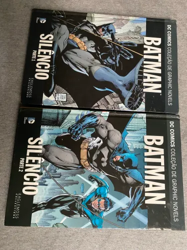 Batman: Silêncio - Parte 1 e 2 eaglemoss (completo)