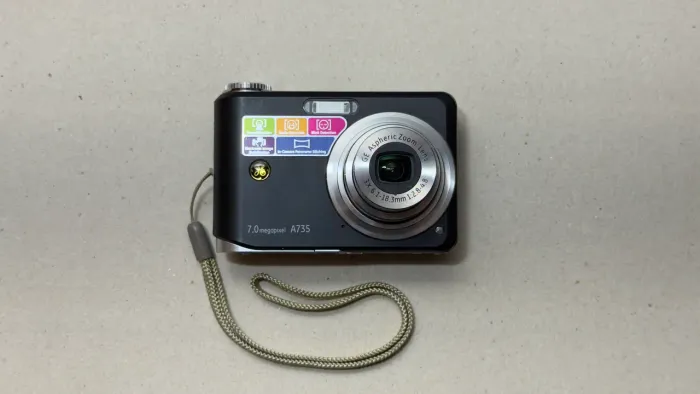 Câmera digital GE A735 7.0MP - Super compacta