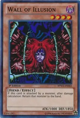 Yugioh!!! Wall of Illusion WGRT-PT002 Super Rare