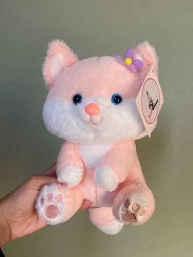Raposa gata pelúcia 24cm 