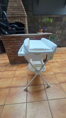 Banheira com trocador