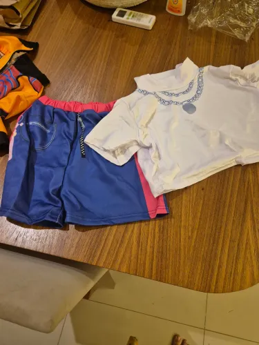 Roupa Rumi Guerreira do Kpop Tamanho XL 10 a 12 anos