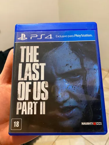 The Last of Us Part II para PS4.  Mídia original