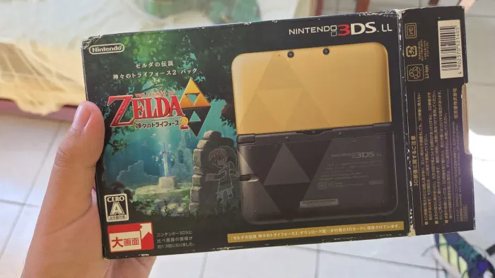 3ds xl edição zelda