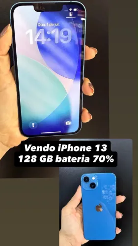 iPhone 13 128 todo original bat 70%