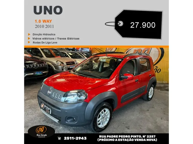 Fiat Uno WAY 1.0 EVO Fire Flex 8V 5P 2011