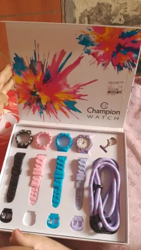 Relógio Champion original troca pulseira