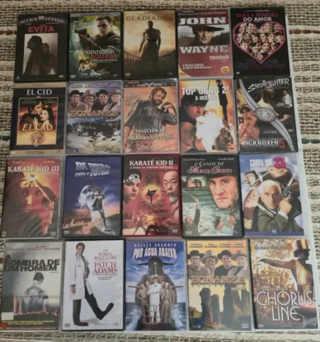 DVDs Filmes - muitos são bem raros - de colecionador - Oportunidade
