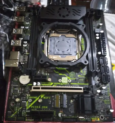 Placa mãe X99-XD4+XEON E5-2680 V4 +MÓDULO TPM2.0 +3G Pasta  Térmica GD900-3Gamas +beep. 