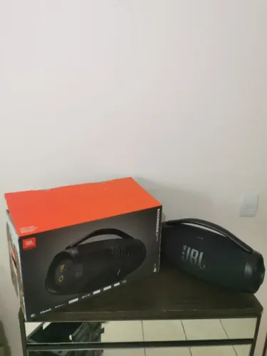 JBL Boombox 3 Wifi seminova - em estado de nova
