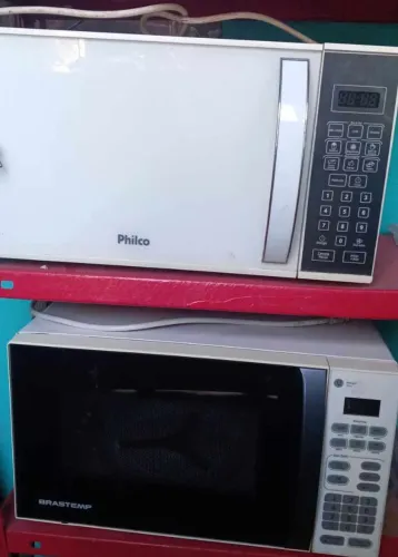 2 MICROONDAS COM DEFEITO(VENDA OU TROCA)