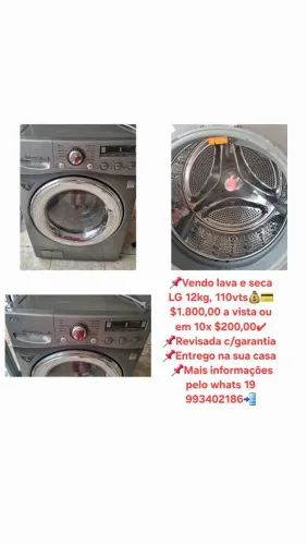 Lava e seca LG 13kg