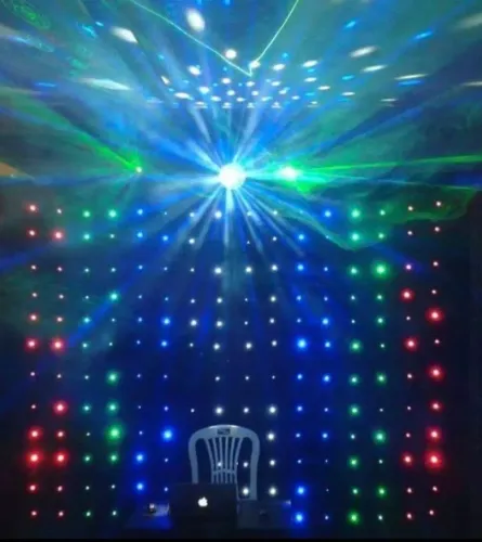 Cortina Led DJ - 2,5 X 3