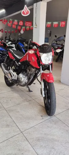 HONDA CG FAN 160 VERMELHA 2022 Shalon veículos Cariacica
