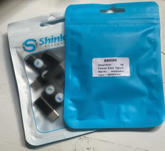 Adaptador USB Tipo-C - Novo!