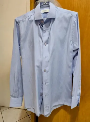 Camisa Social Azul Claro - Garbo