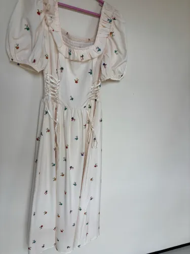 Vestido estampado TAM P