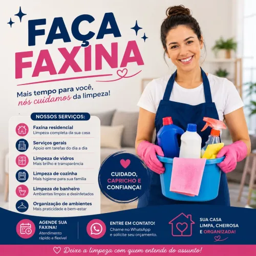 FAÇO FAXINA *