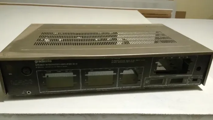 gradiente model ia2 126 amplificador caixa gabinete