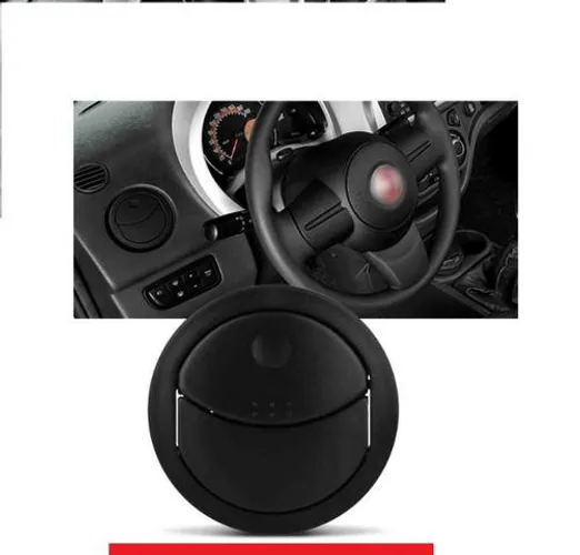 Difusor de Ar Lateral Painel Fiat Novo Uno Fiorino 10 a 17 Preto sqcza pqncx