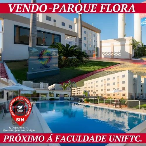 VENDA ( Parque Flora ) 2 Quartos Primeiro Andar Nascente. Avenida Artêmia Pires-Sim.