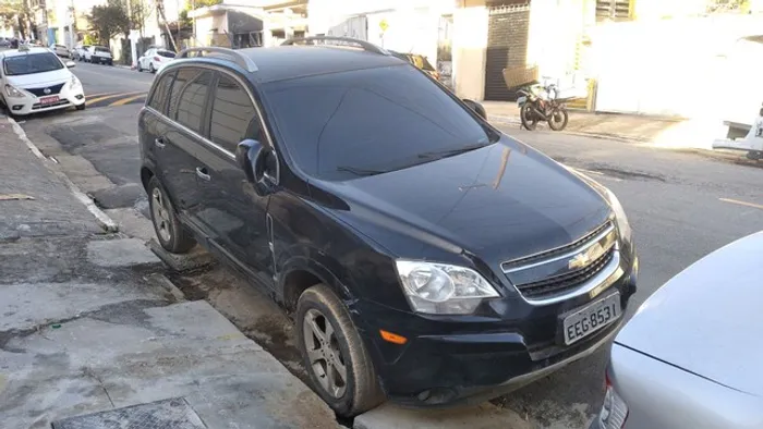 Captiva v6 ano 2009 sucata para venda de peças 