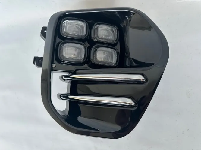 Farol de Milha Led Direito + Grade Kia Sportage Ex 2017 2018 2019