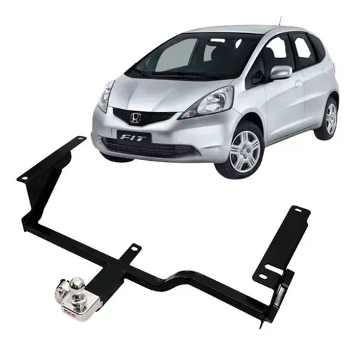 Engate Reboque Rabicho Fixo New Fit 2009 A 2014 400kg