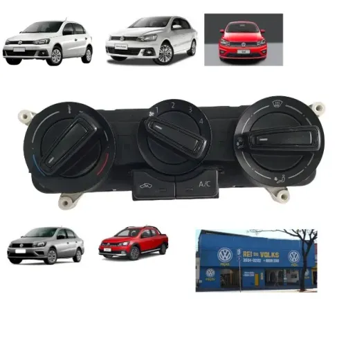 Comando do ar condicionado para  Gol, Voyage, Saveiro, G7 G8 2017 a  2024 