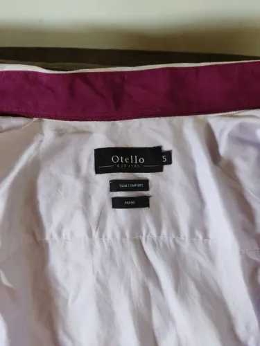 Camisa Social Slim Fit Otello, 80 fios.