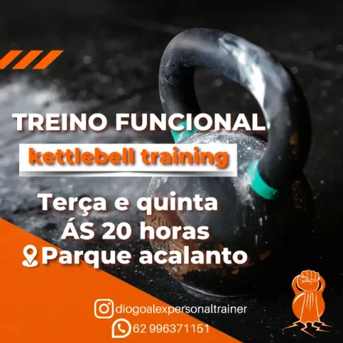 kettlebel training- treino funcional ao ar livre