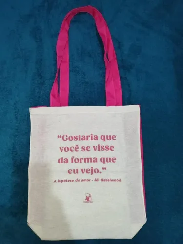 Ecobag A Hipótese do Amor Ali Hazelwood ORIGINAL