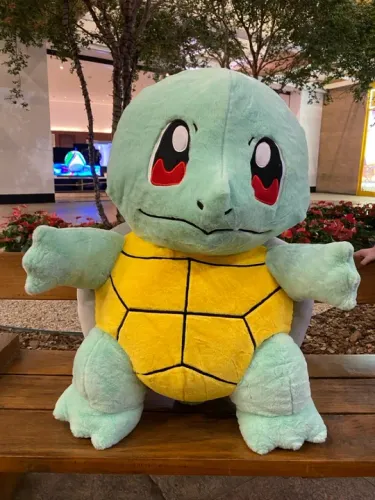 Boneco Squirtle Pelúcia Gigante