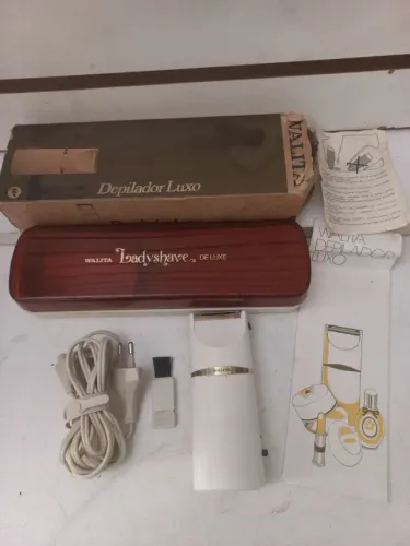 Depilador luxo antigo walita