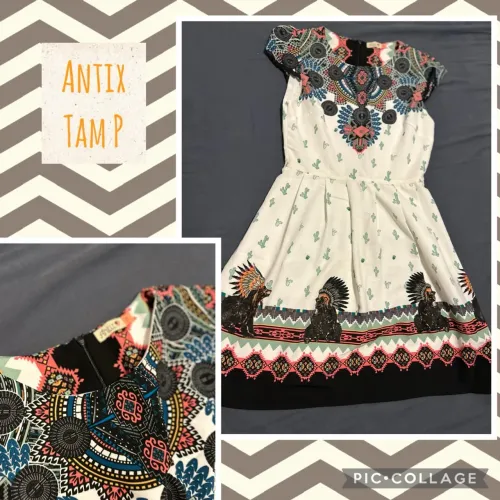 Vestido Estampado Antix