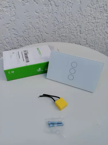 Interruptor inteligente e touch de 3 posições