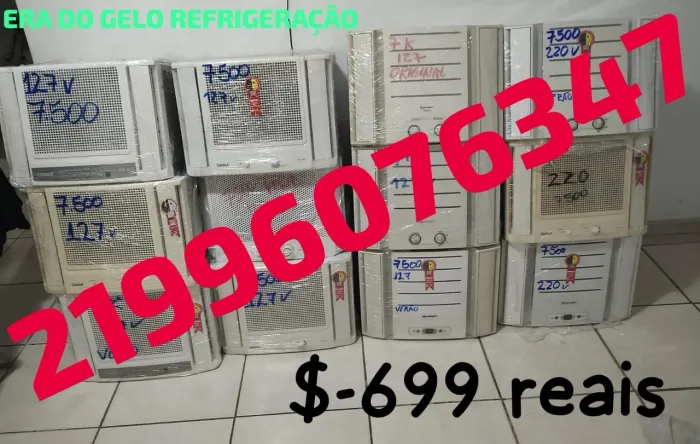 Ar condicionado 110 volts ou 220 volts 