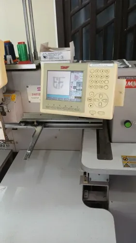 Máquina de bordado swf série E 6 cabeças cilíndrica.