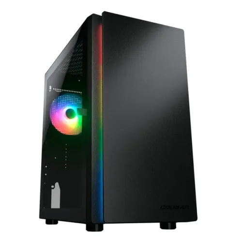 Gabinete Gamer Cougar Purity Com Led Rgb Frontal *Com 1 Fan Led Rgb* - WZetta