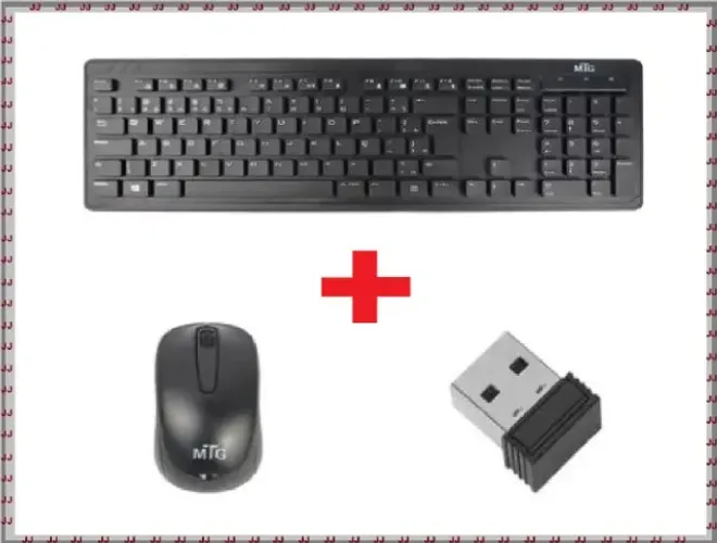 Kit Teclado E Mouse Sem Fio Targus Mtg Portugues Abnt2