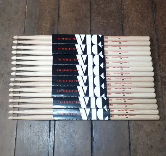 Bateria Baquetas Vic Firth