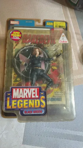 Viúva Negra Marvel Legends Série 8 Black Widow Yelena Belova Thunderbolts Toy biz Toybiz