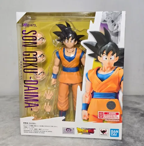 Goku daima adulto shfiguarts bandai lacrado