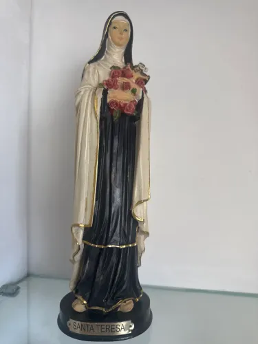 Imagem Santa Teresinha do Menino Jesus - 30 cm - Peça de Coleção Importada e Autêntica