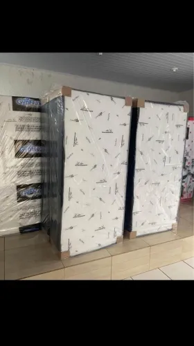 Cama box solteiro nova