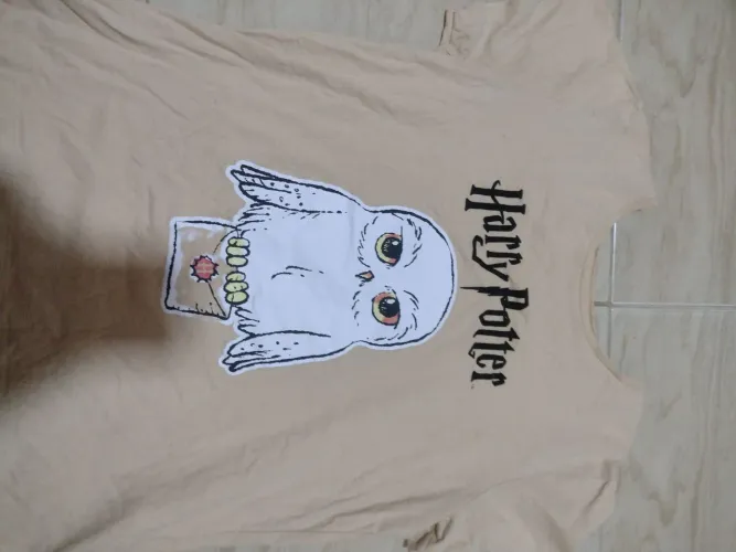 Lote 6: camisetas Harry Potter e variadas