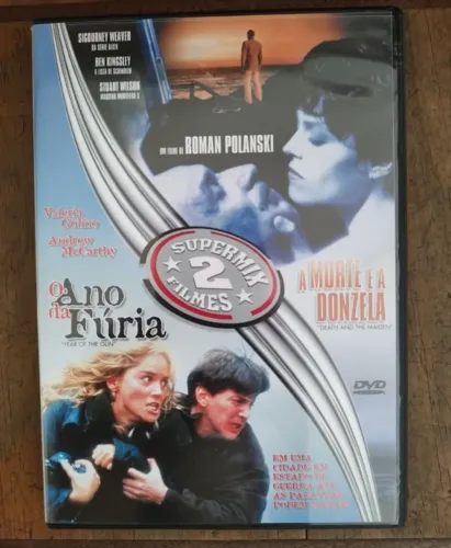 DVD 2 Filmes - A Morte e a Donzela e O Ano da Fúria